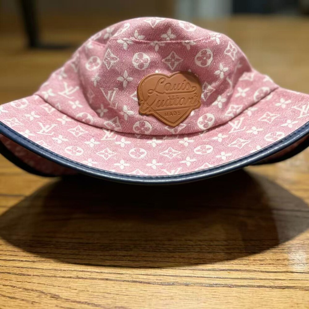 Louis Vuitton Monogram Bucket Hat Pink - Picture 3 of 4